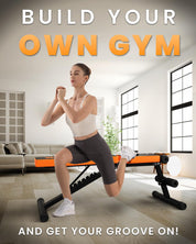 Dskeuzeew Verstellbare Hantelbank Klappbar Trainingsbank Schrägbank mit 8-Fach Verstellbarer Fitness Schrägbank für Ganzkörper-workout 300KG Gewichtskapazitäts