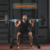Squat Rack Multi-Funktions Barbell Rack Höhenverstellbarer Hantelständer für Sportstudio Zuhause Gewichtheben Bankdrücken Dip-Station Tragbare Krafttraining Kurzhantelablage